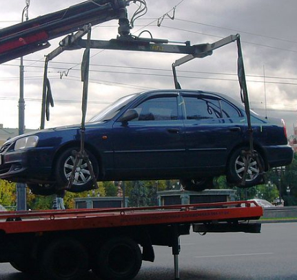 this image shows towing services in Malden, MA