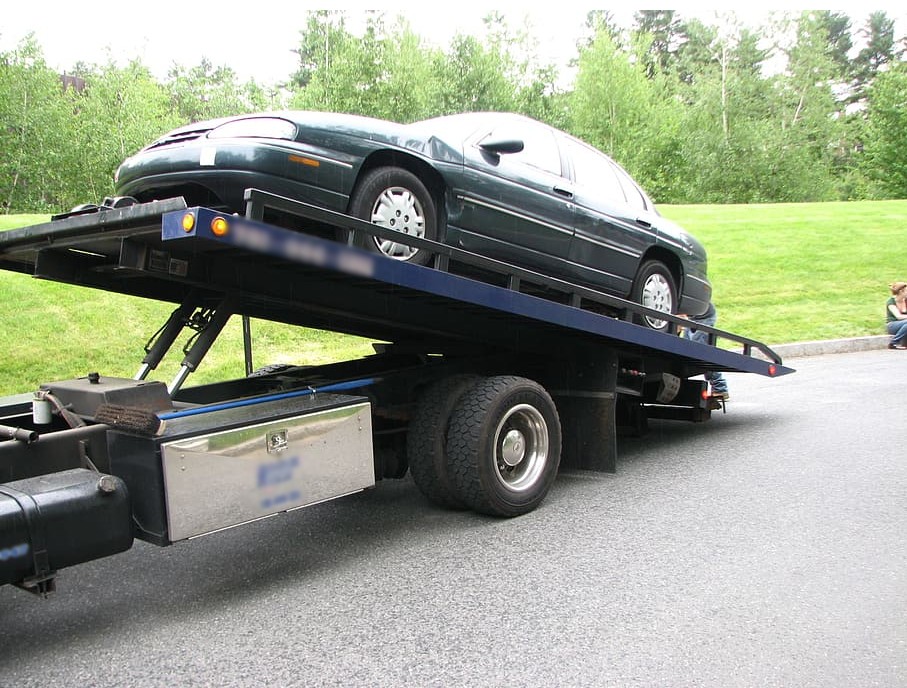 this image shows towing services in Malden, MA